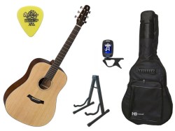 Baton Rouge L1LS/D - gitara akustyczna + AKCESORIA SET4