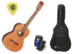 Alhambra Lagant - hiszpańska gitara klasyczna 4/4 + AKCESORIA SET1