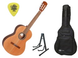 Alhambra Lagant - hiszpańska gitara klasyczna 4/4 + AKCESORIA SET3