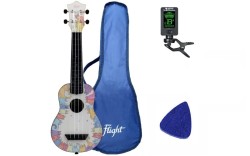 Flight TUS40 Kitty - ukulele sopranowe + AKCESORIA