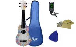 Flight TUS40 Kitty - ukulele sopranowe + AKCESORIA
