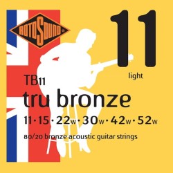 Rotosound TB11 Bronze (11-52) - struny do gitary akustycznej