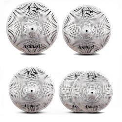 Asanasi R-Series - ciche talerze perkusyjne Low Volume