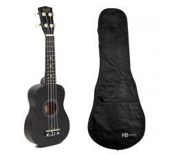 Korala UKS-15 BK - ukulele sopranowe + AKCESORIA