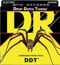 DR DDT 7/10-56 - struny do gitary elektrycznej 7 strunowej