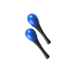 Kera Audio M22 Marakas / Grzechotka [para] - niebieski